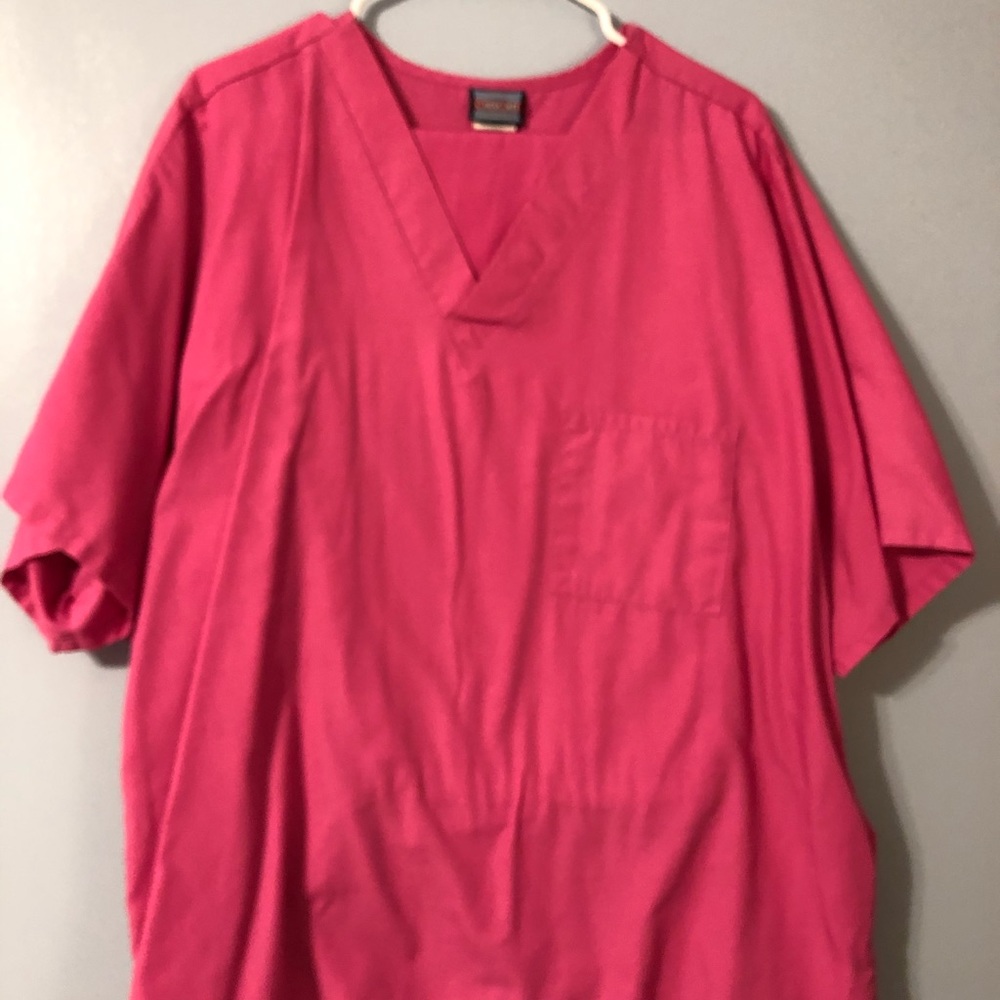 Used pink scrubs